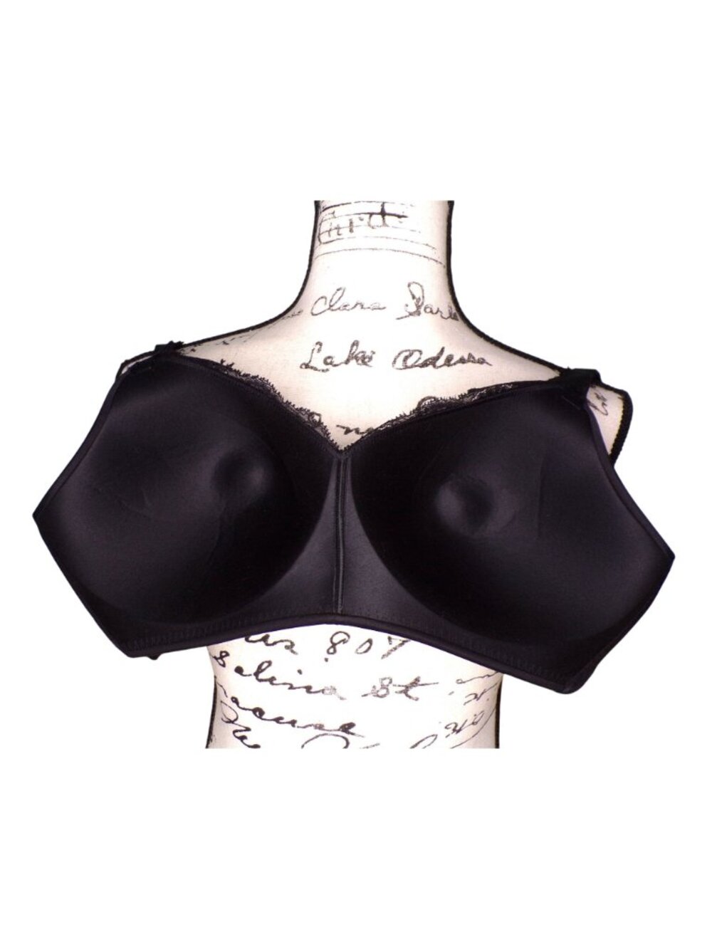🆕 WACOAL Softly Styled Wireless Bra 36DD Black #856301 - Picture 9 of 9
